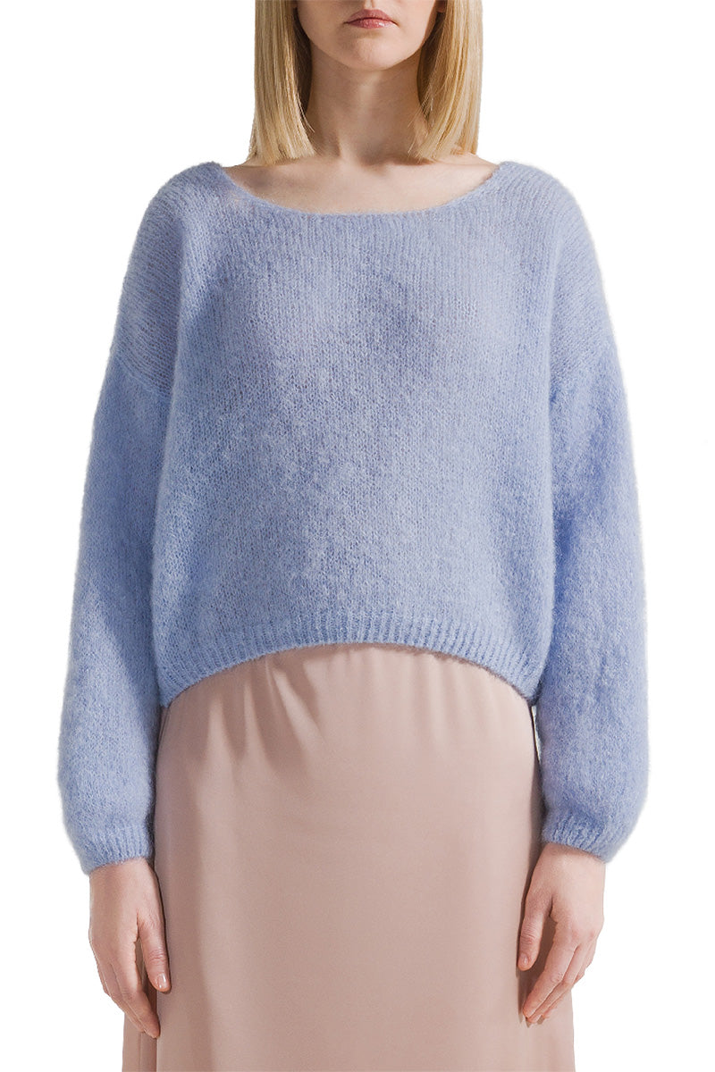 CORNELIA CROPPED IN LIGHT BLUE