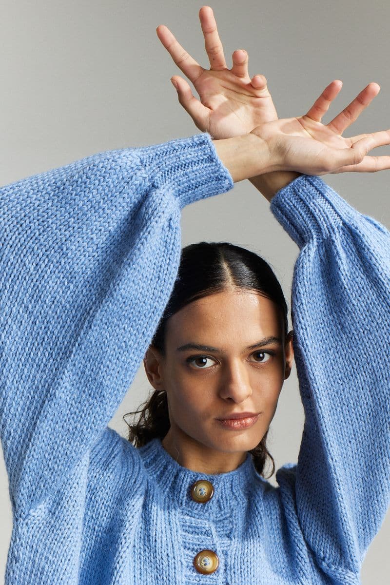 FRENCHIE MIDI CARDIGAN