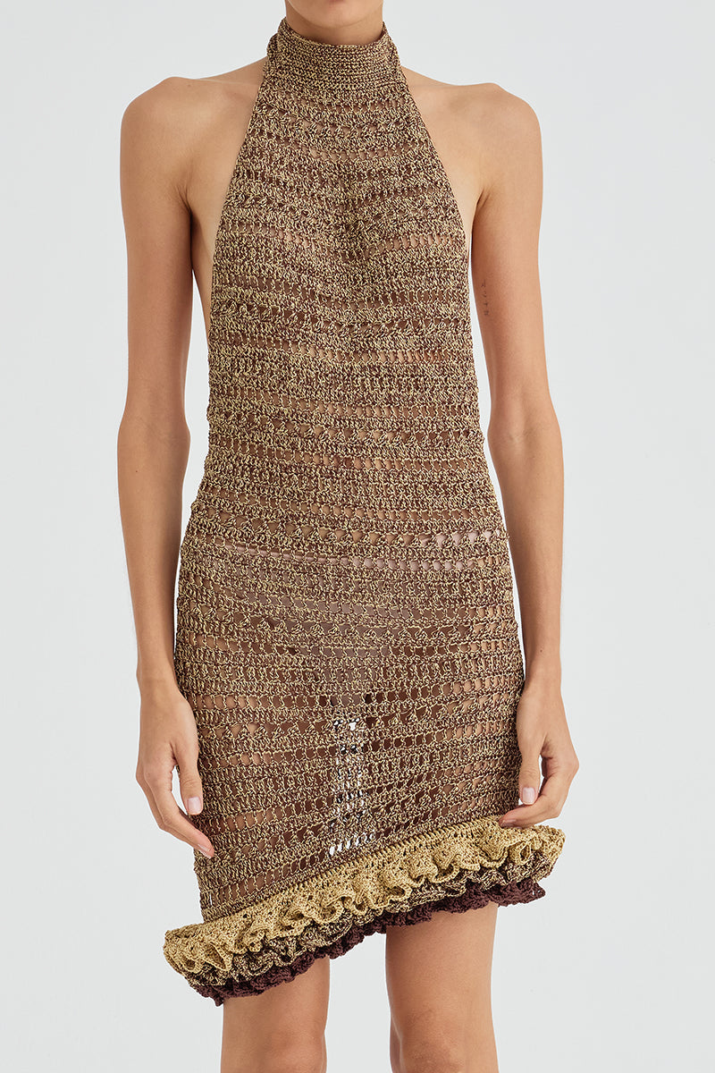 AMBAR CROCHET ARTISANAL CROCHET DRESS
