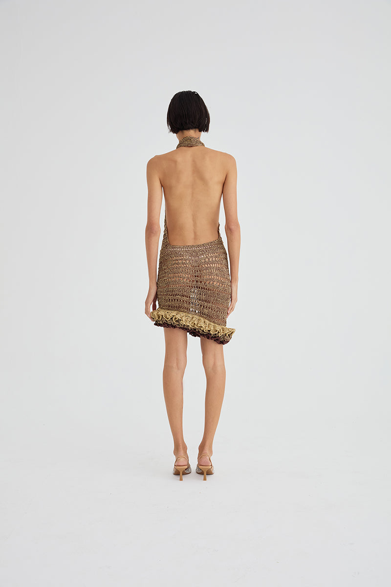 AMBAR CROCHET ARTISANAL CROCHET DRESS
