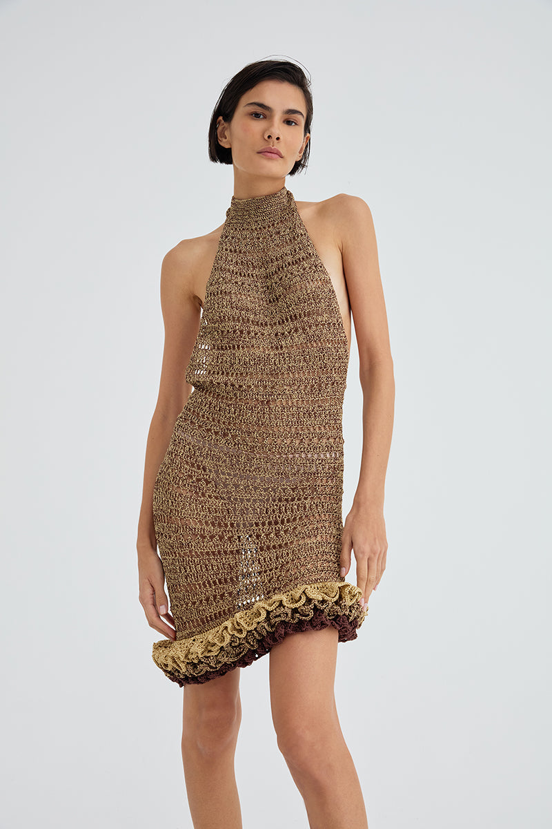 AMBAR CROCHET ARTISANAL CROCHET DRESS