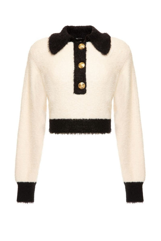 OLD WORLD BUTTON UP SWEATER