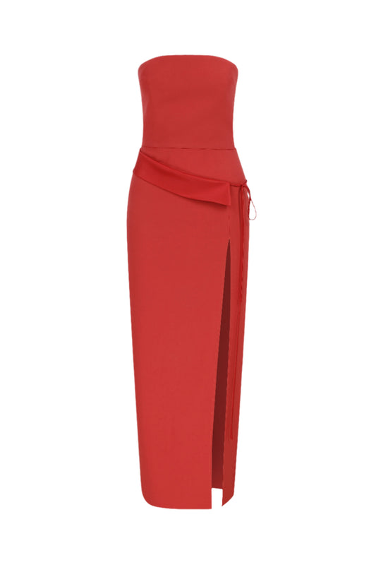 LIA DRESS IN RED