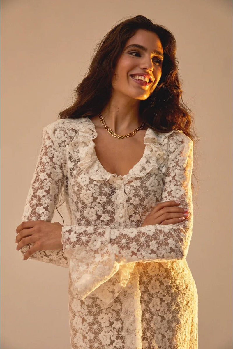 VESTIDO PALOMA IN WHITE