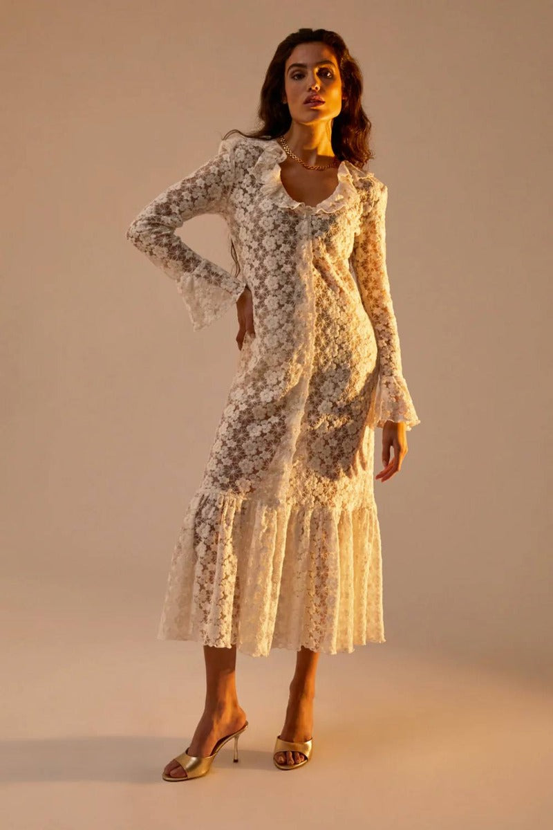 VESTIDO PALOMA IN WHITE
